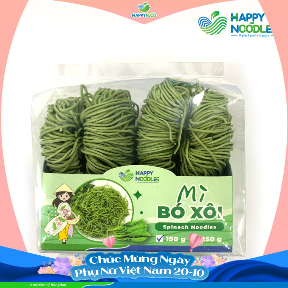 Mì cải bó xôi HappyNoodles – 150gr