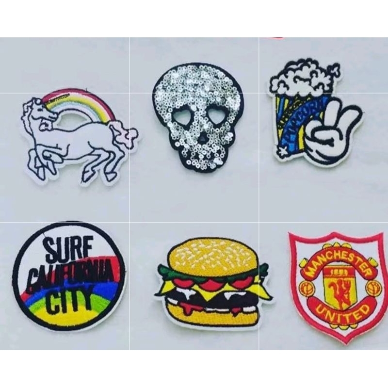Patch ủi  hoặc thêu lớn