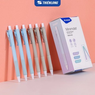 Combo 20 Bút bi gel Minimalist, bút Butter gel Thiên Long GelB-025 - Bút gel đầu bi 0.7mm, nét viết êm trơn