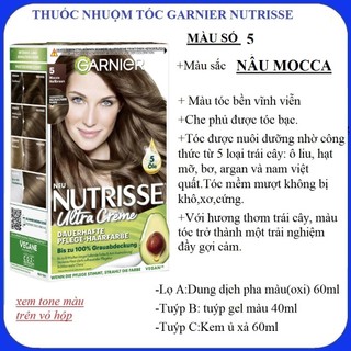 Thuốc nhuộm tóc  garnier nutrisse creme hàng  Đức