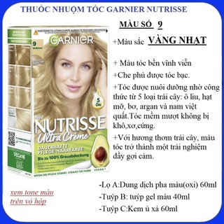 Thuốc nhuộm tóc  garnier nutrisse creme hàng  Đức
