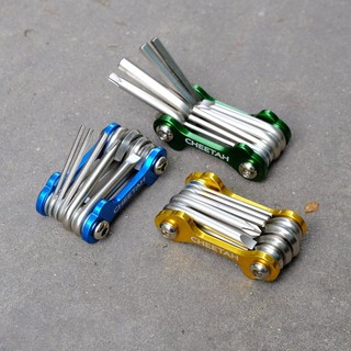 Bộ lục giác đa năng bỏ túi 9 tool CHEETAH