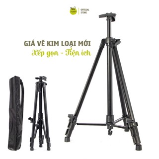 Giá vẽ kim loại, giá tô tranh cao cấp - phụ kiện tranh tô màu theo số