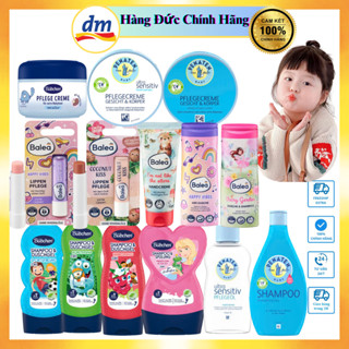 Bộ Dầu Gội Đầu, Sữa Tắm Gội,Son, Kem Dưỡng Da Balea, Bubchen, Garnier, Isana, Penaten Cho Trẻ Em Từ Sơ Sinh-Hàng Đức