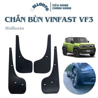 Chắn bùn ô tô Vinfast VF3 - bộ 4 tấm kèm ốc vít, hạn chế bùn đất bắn lên xe