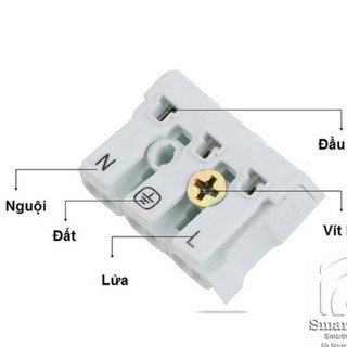 Cút Nối Dây Điện Máng Đèn 923