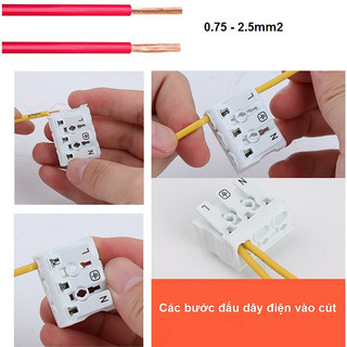 Cút Nối Dây Điện Máng Đèn 923