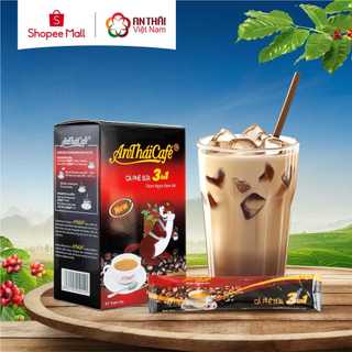 AnTháiCafé - Cà phê sữa 3in1 An Thái hộp 16 gói x 16gr