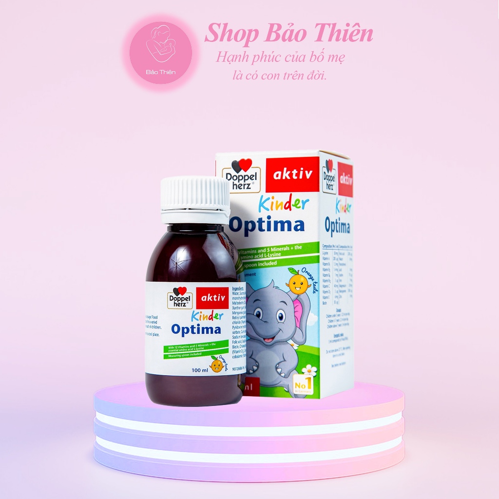 [Chính Hãng] Kinder Optima DopperHerz Thực phẩm bảo vệ sức khỏe [ Bảo Thiên ]