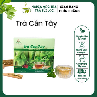 Trà cần tây 30 túi lọc trọn vị thiên nhiên, hỗ trợ giảm cân,hệ tiêu hóa, thanh lọc cơ thể