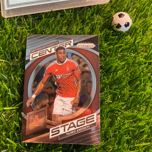 [ CHÍNH HÃNG ] - CENTER STAGE - PANINI PRIZM EPL 2024 - TAIWO AWONIYI (NOTTINGHAM FOREST)