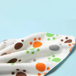 Yếm cotton, khăn yếm tam giác cotton 2 lớp khuy bấm tiện lợi cho bé