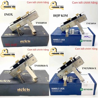 Khoá cửa Huy Hoàng TNEX5810X/ TNSS5810X, TNEX8510X/ TNSS8510X, Khóa tay gạt inox, khoá cửa gỗ Huy Hoàng con voi