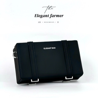 [MENSWEAR ELEGANT FARMER] Túi hộp đeo chéo nam & nữ phong cách Hàn Quốc (1112)