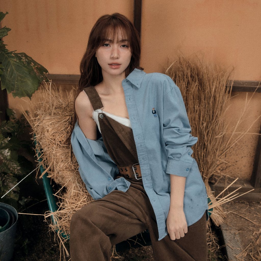 [WHO.A.U x Hòa Minzy] Áo Sơ Mi WHO.A.U Steve Corduroy Shirts_WHYAE4924U