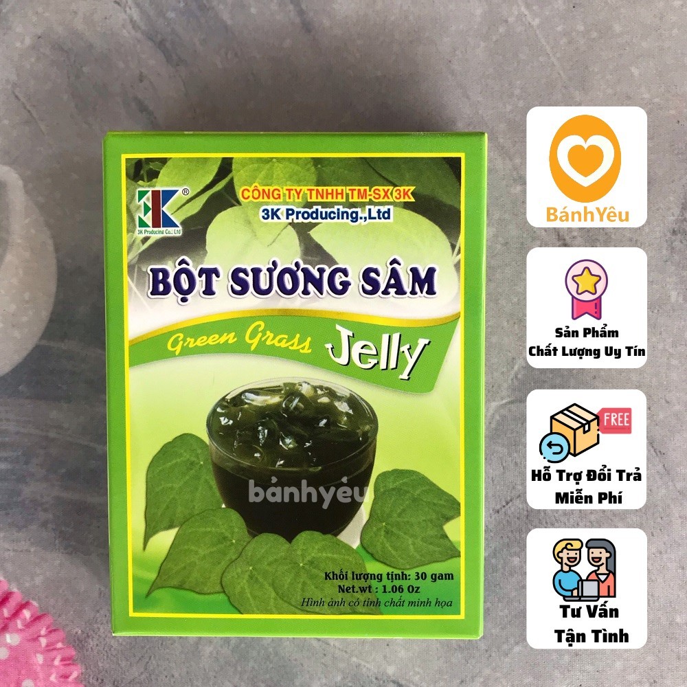 Bột sương sâm 30g hiệu 3K - PC55