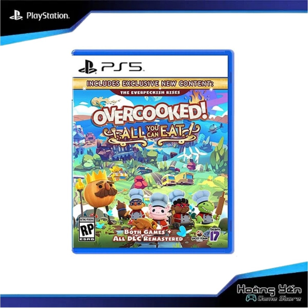 Đĩa game PS5 Overcooked ! All You Can Eat