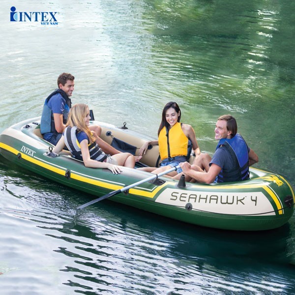 Thuyền bơm hơi Seahawk 4 người INTEX 68351