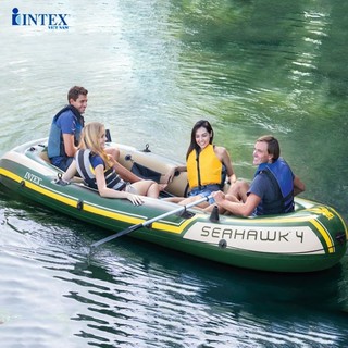 Thuyền bơm hơi seahawk 4 người intex 68351