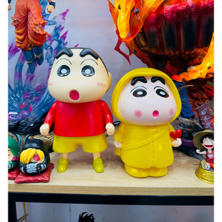 [HÀNG CAO CẤP][ẢNH TỰ CHỤP][MÔ HÌNH SPEEDSTER] Mô hình Shin ống heo cực cute mặc áo mưa thả tim và shin mặc định