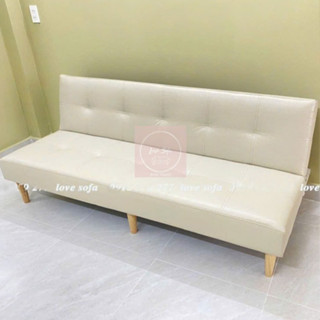 Ghế sofa bed ( ghế giường ) thông minh dài 1m8, nệm không lò xo bền chắc, 6 chân gỗ cứng cáp giao hàng toán quốc