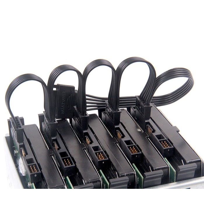 Cáp nguồn SATA ra 2 SATA, 3 SATA, 4 SATA, 5 SATA 15Pin
