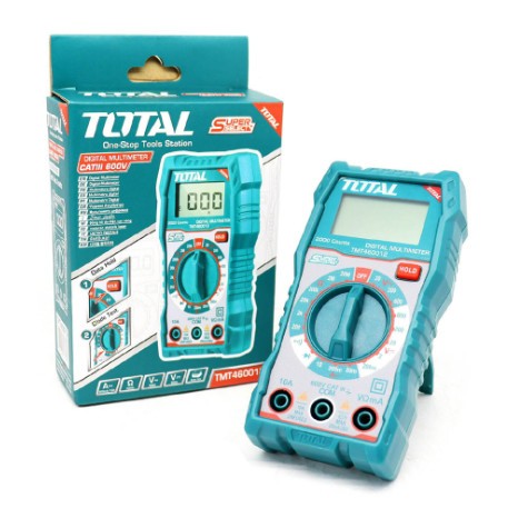 ĐỒNG HỒ ĐO ĐIỆN VẠN NĂNG TOTAL TMT460012 [CHÍNH HÃNG] ĐỒNG HỒ ĐO AC/DC/ DÒNG ĐIỆN/ ĐIỆN TRỞ