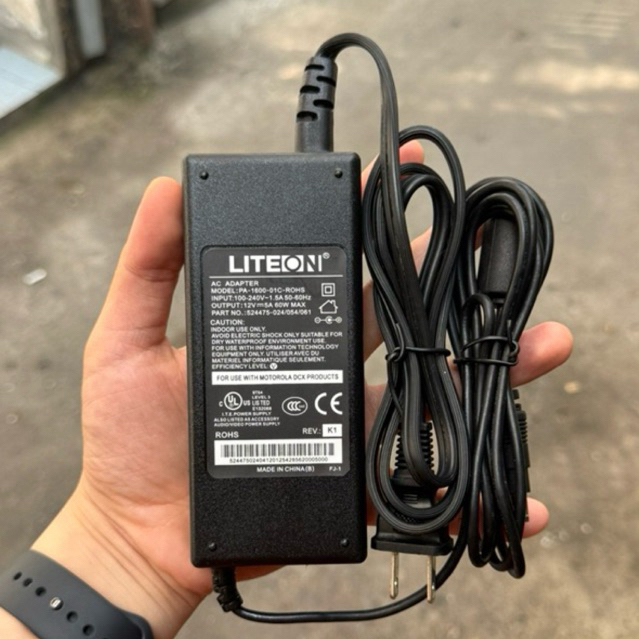 Adapter nguồn Liteon 12v 5a chính hãng