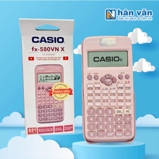 Máy Tính CASIO FX580 VN X-PK - Màu Hồng - Bảo Hành 7 Năm