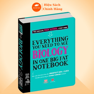 Sách - Everything You Need To Ace Biology - Sổ Tay Sinh Học Phiên Bản Tiếng Anh Lớp 8 đến 12