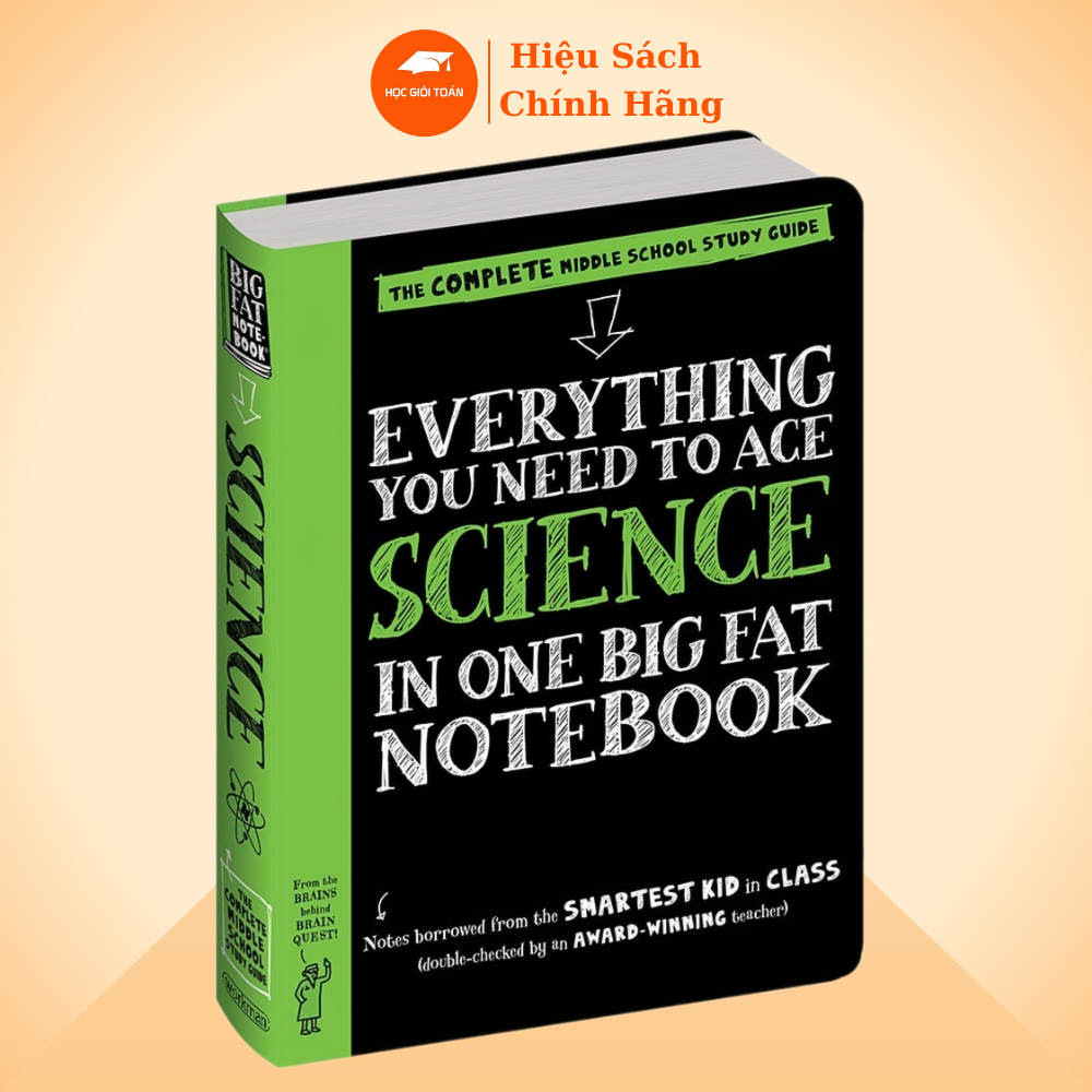 Sách - Everything You Need To Ace Science, Sổ Tay Khoa Học Phiên Bản Tiếng Anh Lớp 4 đến 9