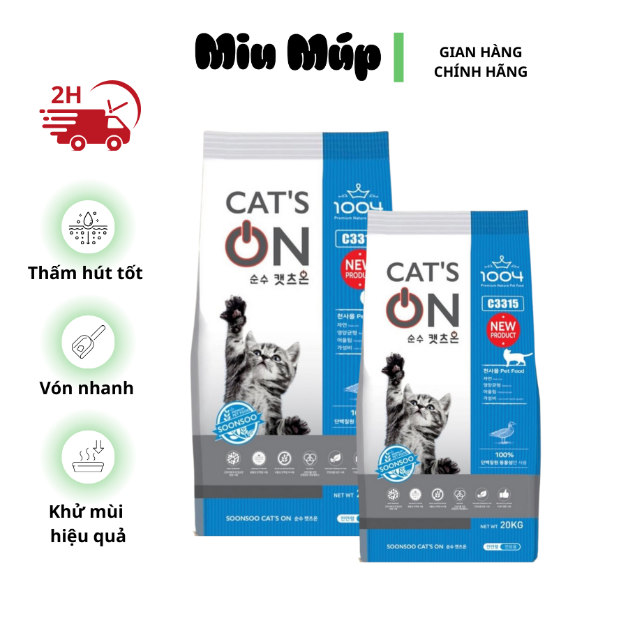 ( SEAL 5KG ) Hạt Cat's On Dành Cho Mèo - Thức Ăn Hạt Cats On Cho Mèo Mọi Lứa Tuổi