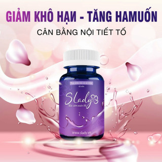  Viên Uống Bổ Sung Nội Tiết Tố Nữ Slady Chính Hãng Giúp Cân Bằng Nội Tiết điều kinh giảm khô hạn 