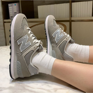 Giày Sneakers Nam Nữ, Giày Newbalance 574 Core 'Grey' [Tặng Kèm Box Bảo Vệ]