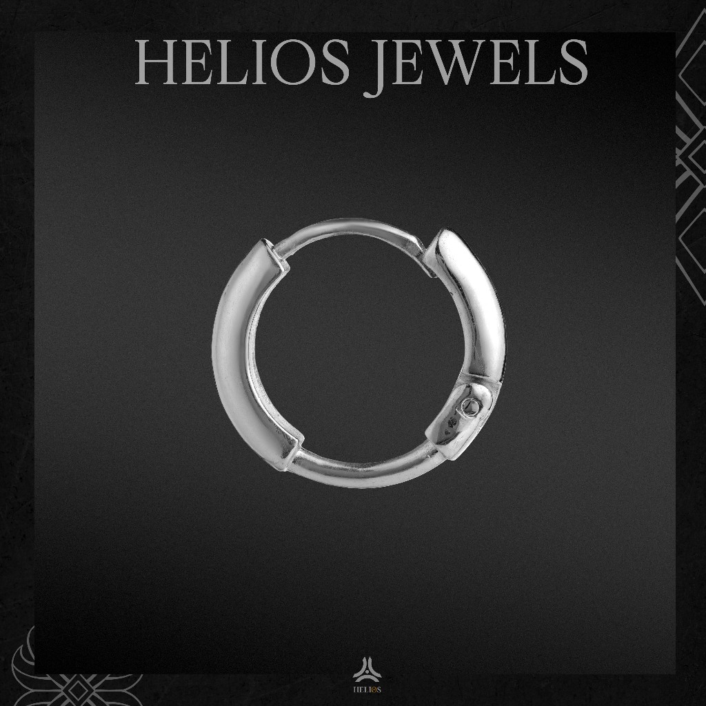 Khuyên Tai Bạc Nam, Nữ HeliSilver S925 Kentarus Helios Silver Original