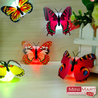 Combo 5 Đèn Led Dán Tường Hình Bướm