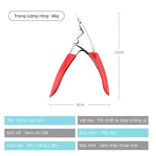 Kềm cắt móng giả (Cây)