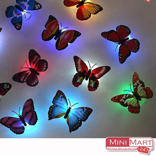Combo 5 Đèn Led Dán Tường Hình Bướm