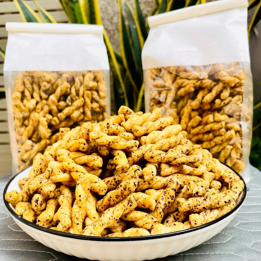 1KG Quẩy Rong Biển, Bim Bim Quẩy Xoắn Rong Biển Snack Thơm Ngon Ròn Rụm Siêu Ngon Ăn Vặt HươngSu Food