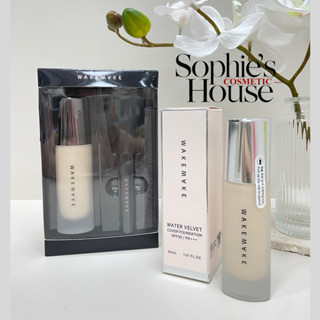 Kem nền lì WAKEMAKE Water Velvet Cover Foundation