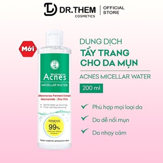 Nước Tẩy Trang Cho Da Mụn Acnes Micellar Water 200ml - Dr Thêm