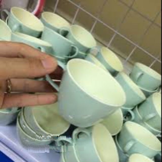 Set 10 cốc nhựa phíp chống dính