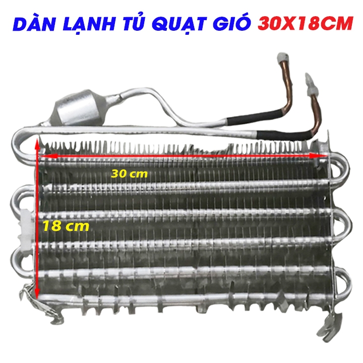 Dàn Lạnh Tủ Quạt Gió 30x18 Cm