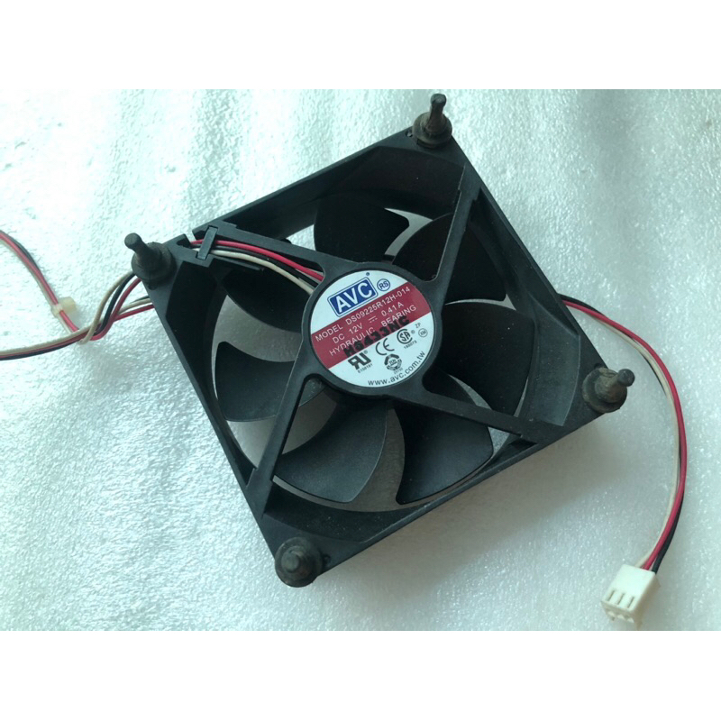 [9cm] Quạt 9cm 12V 0.41A AVC jack 3 pin