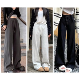 Quần Suông Nỉ Ống Rộng Lưng Cao Cạp Chun Siêu Tôn Dáng Chất Nỉ Loại 1 Dày Dặn Mềm Mịn - M366