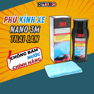  Chai phủ nano chống bám nước kính xe ô tô 3M Glass Coat Windshield 08889 LT 