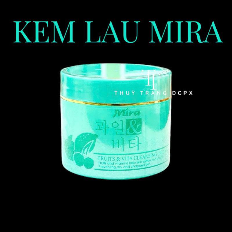 Dưỡng Mira, kem lau mira