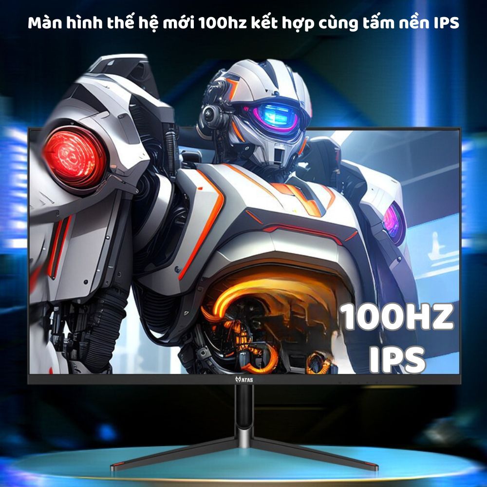 Màn Hình Máy Tính Gaming ATAS 24 Inch – Full HD 1080 Tấm nền IPS Tần số quét 100HZ | BigBuy360 - bigbuy360.vn