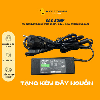 Sạc Laptop Sony Zin Dùng Cho Dòng Vaio 19.5V - 4.7A - 90W - BH 6 THÁNG
