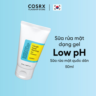 Gel Rửa Mặt Tràm Trà, 0.5% BHA COSRX Low pH Good Morning Gel Cleanser 50ml